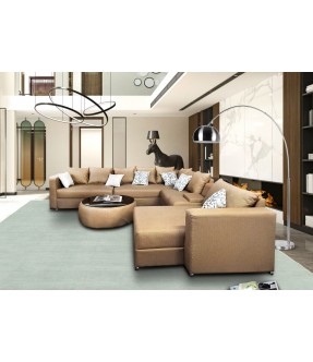 SOFA ROCHER BED LHS L SHAPE POUFF/W-CH/15 CHS(9 L